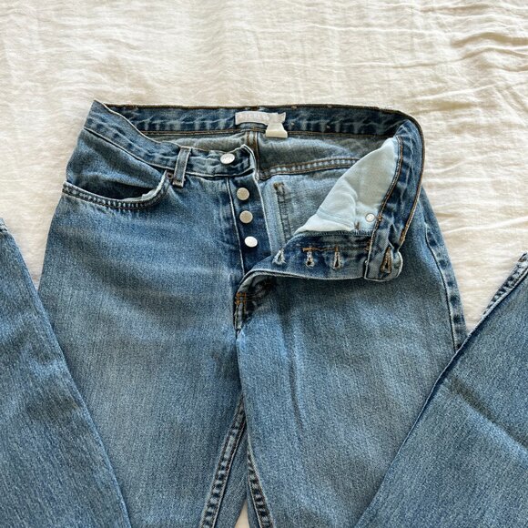 J. Crew Premium Edition straight jean with button fly - Picture 7 of 8